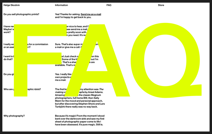 Helge Skodvin website 3