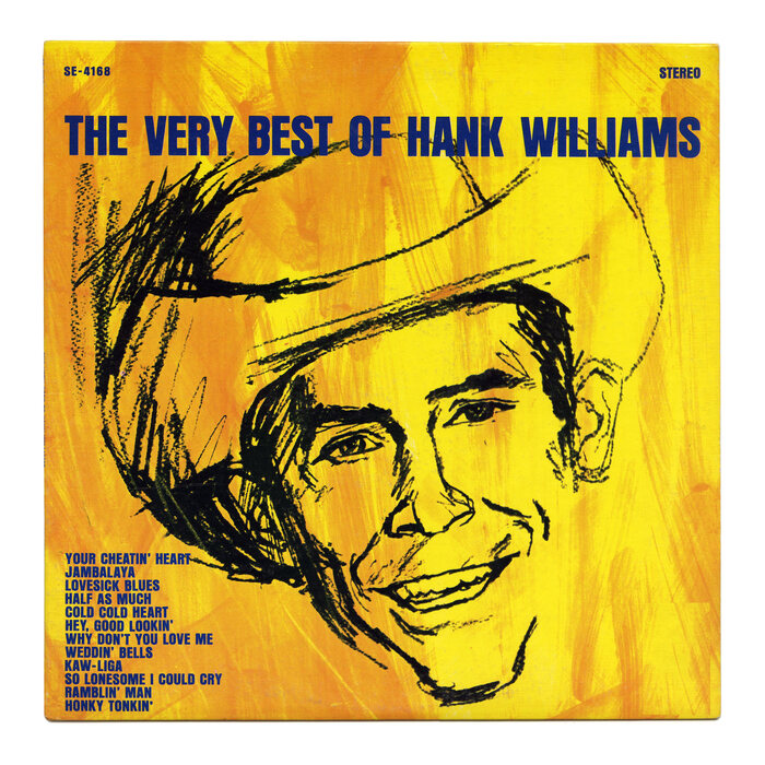 The Very Best of Hank Williams album art 1