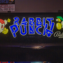 <cite>Rabbit Punch</cite> arcade game