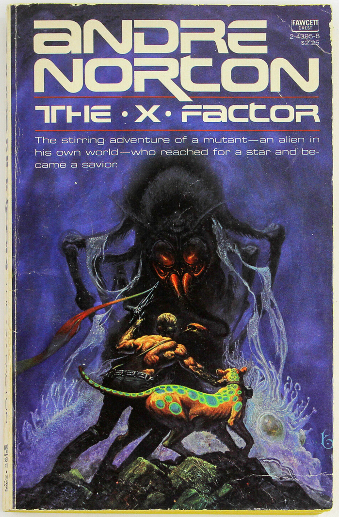 The X Factor by Andre Norton (Fawcett Crest) 1
