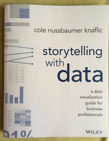 <cite>Storytelling with Data</cite> by Cole Nussbaumer Knaflic