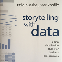 <cite>Storytelling with Data</cite> by Cole Nussbaumer Knaflic
