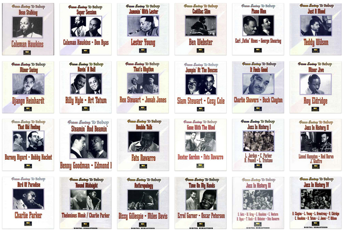 The same basic design and typography was used for all releases in this series.