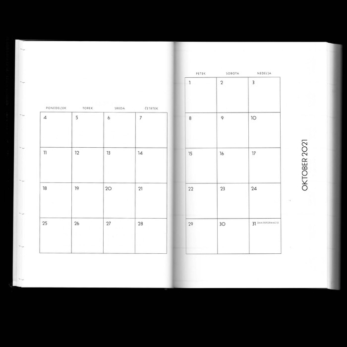 Schedule planner for the High School of Design and Photography Ljubljana 4