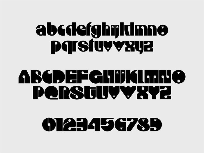 Glyph set of the upcoming Naive