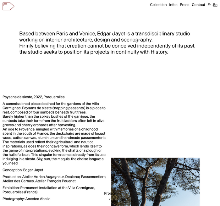 Edgar Jayet identity and website 5