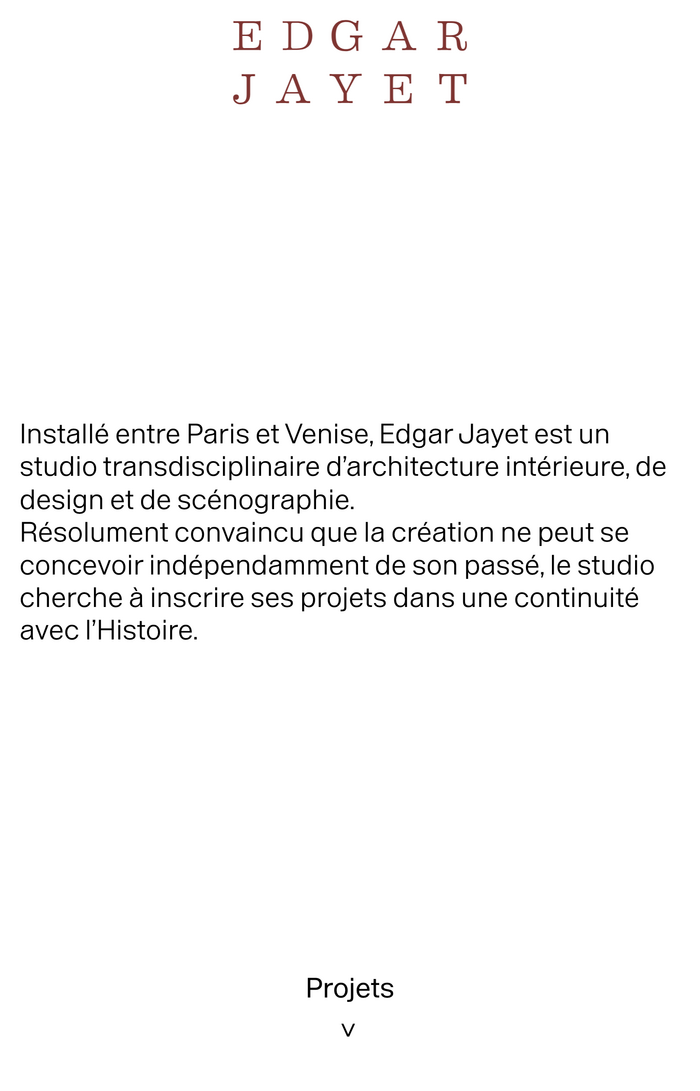 Edgar Jayet identity and website 10