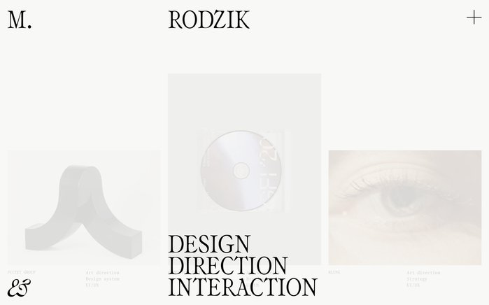 M.Rodzik portfolio website 2