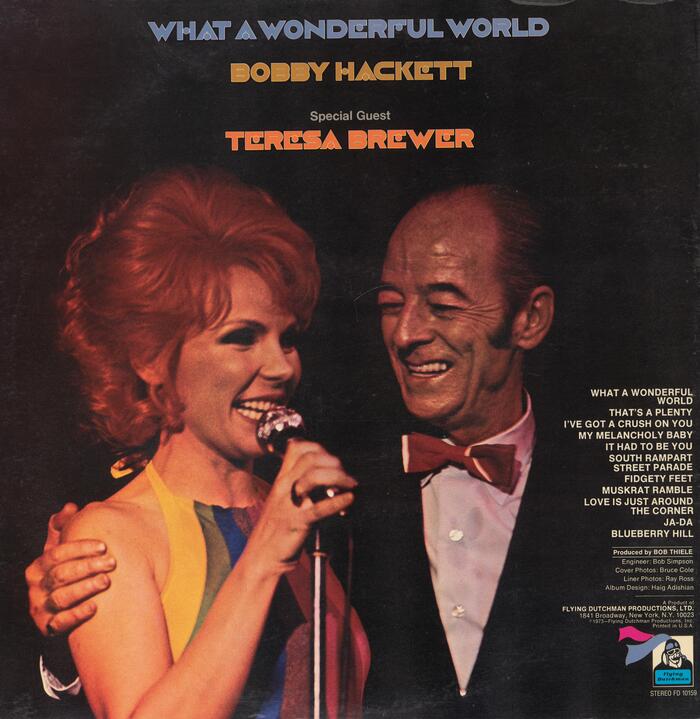 Bobby Hackett &ndash; What a Wonderful World album art 4