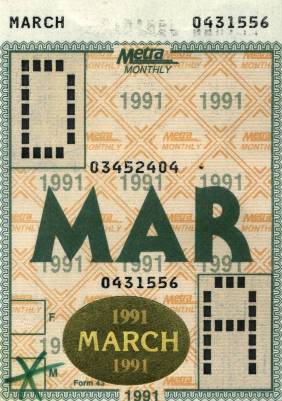 March 1991 ft.  Heavy with the pointed forms for M and A that were omitted from the digital version. &ldquo;March 1991&rdquo; uses  and .