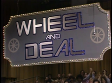 <cite>Wheel and Deal</cite> game show logo in <cite>Sanford &amp; Son</cite>