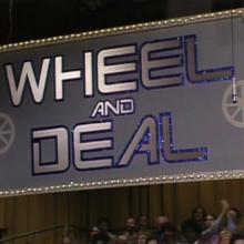 <cite>Wheel and Deal</cite> game show logo in <cite>Sanford &amp; Son</cite>