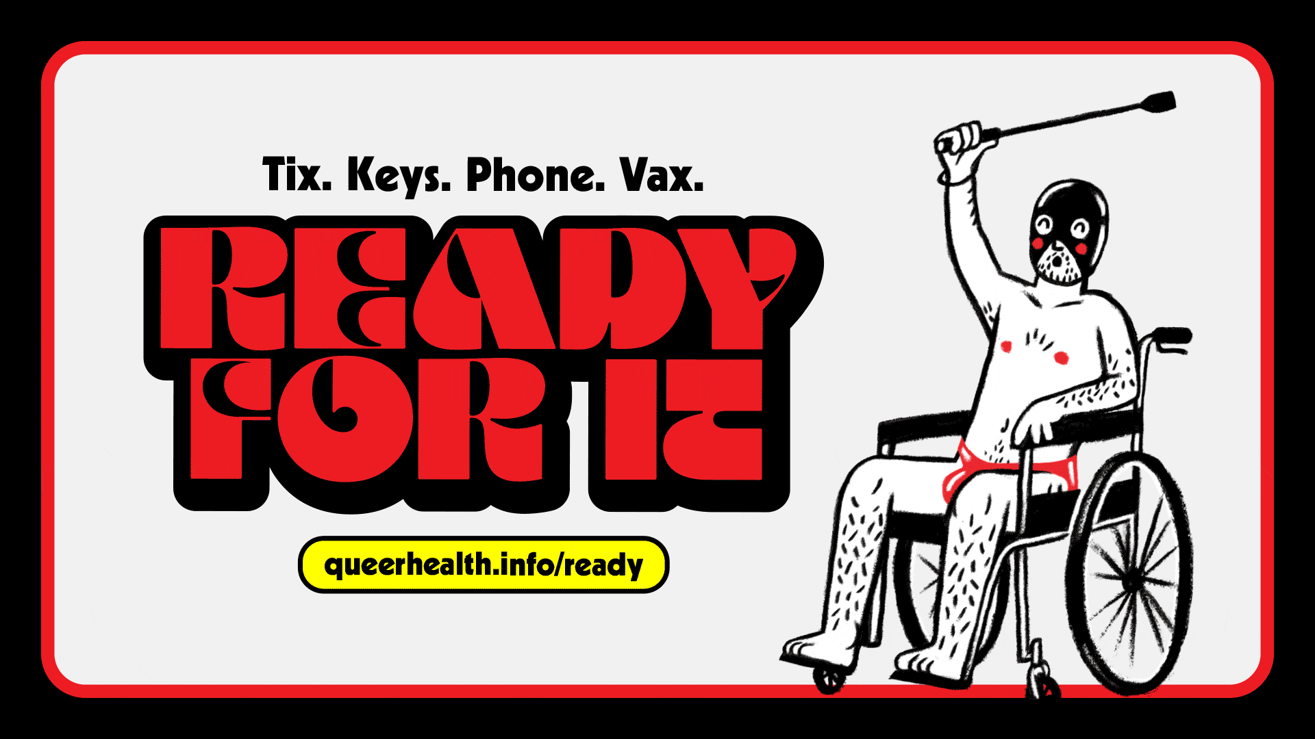 “READY FOR IT: Tix. Keys. Phone. Vax.” animation series 8