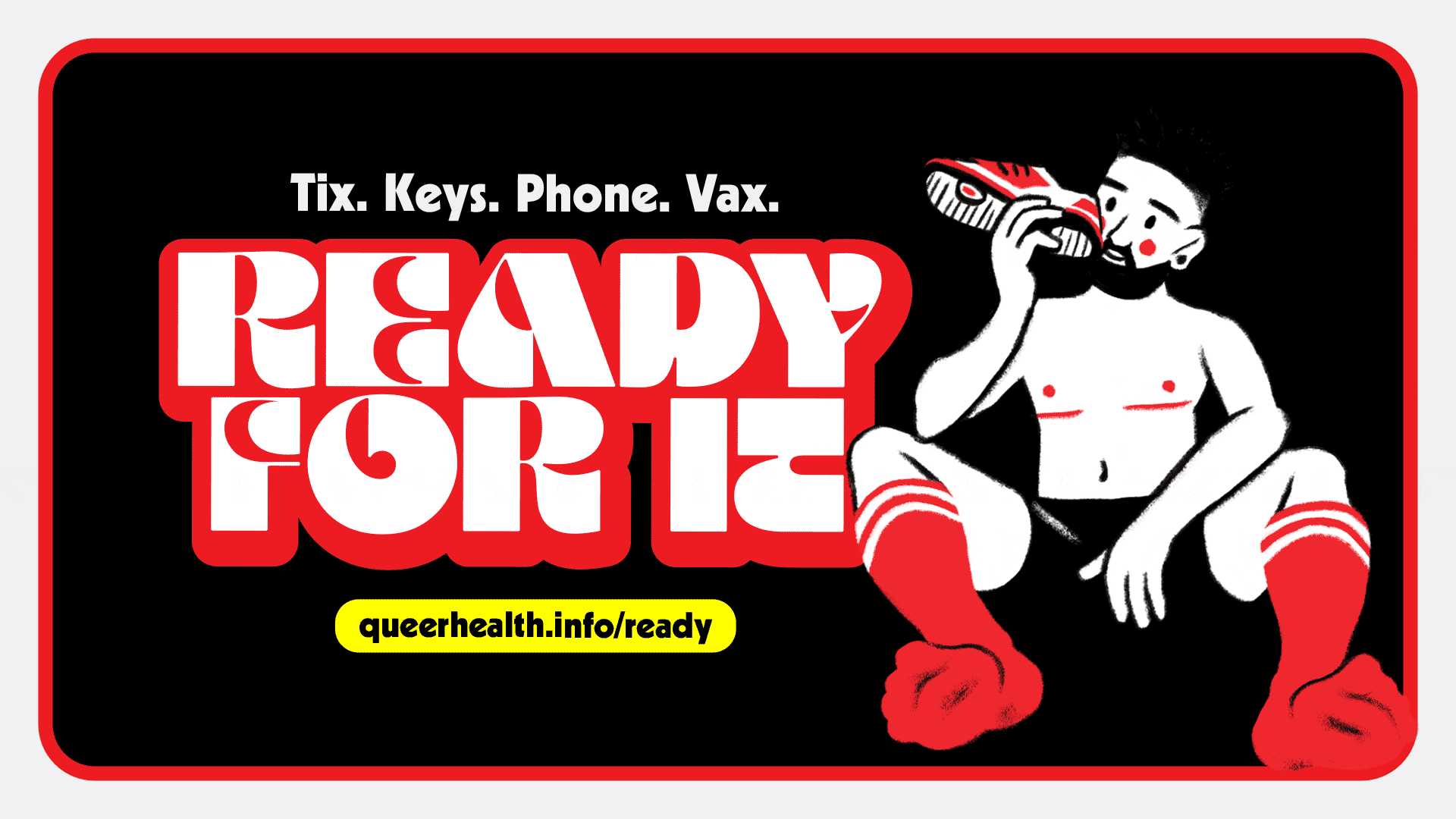 “READY FOR IT: Tix. Keys. Phone. Vax.” animation series 9