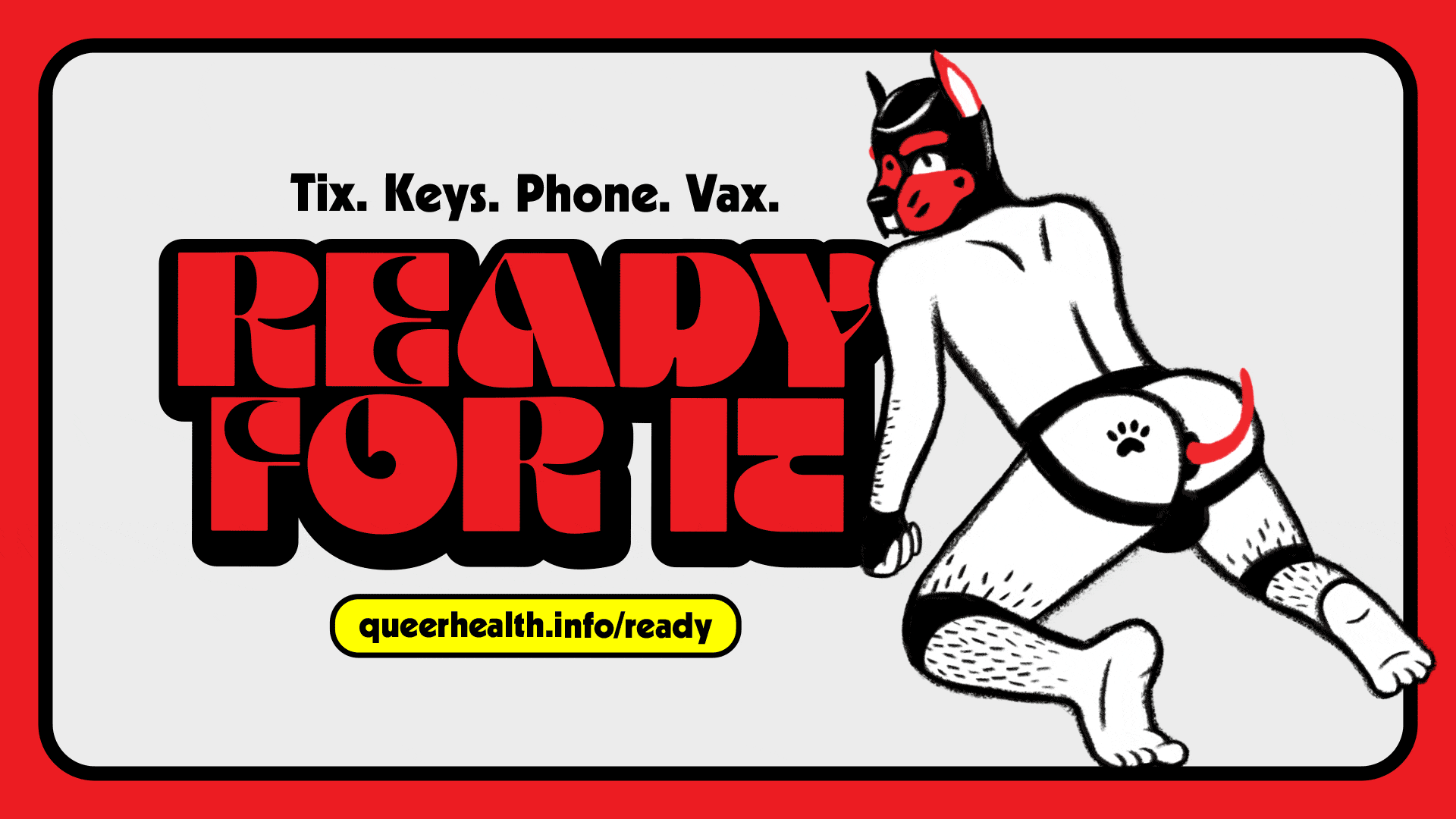 “READY FOR IT: Tix. Keys. Phone. Vax.” animation series 10