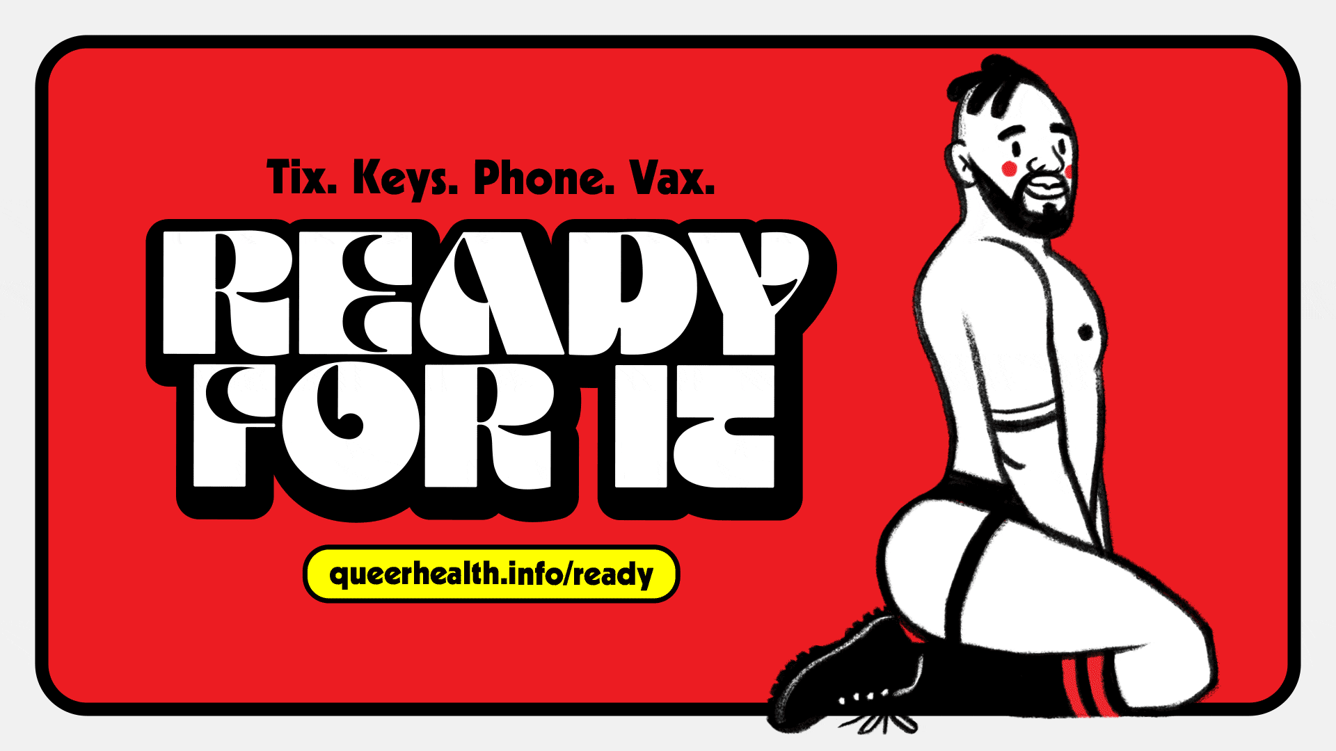 “READY FOR IT: Tix. Keys. Phone. Vax.” animation series 11