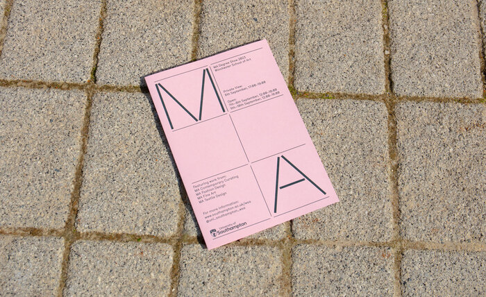 MA Degree Show 2023, Winchester School of Art 1