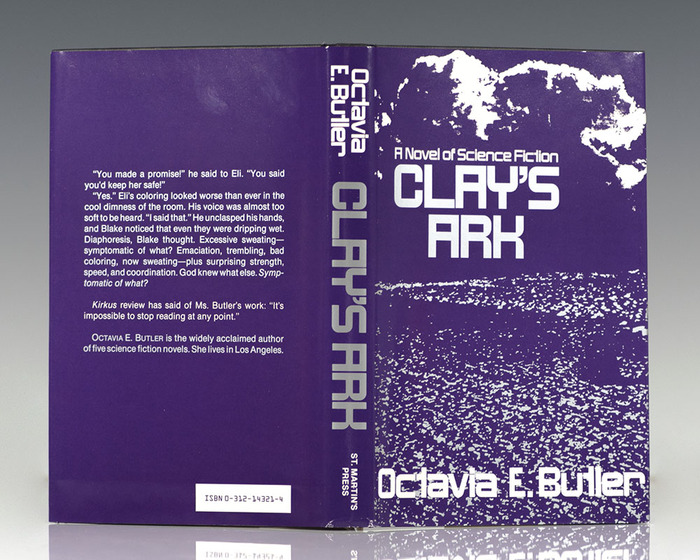 In this printing, the title on the front panel is white, and not gray as in the one shown above.