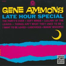 Gene Ammons – <cite>Late Hour Special</cite> album art