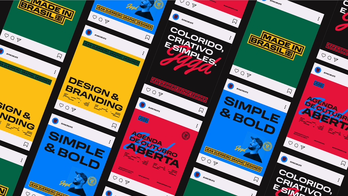 Jean Guerreiro visual identity 2