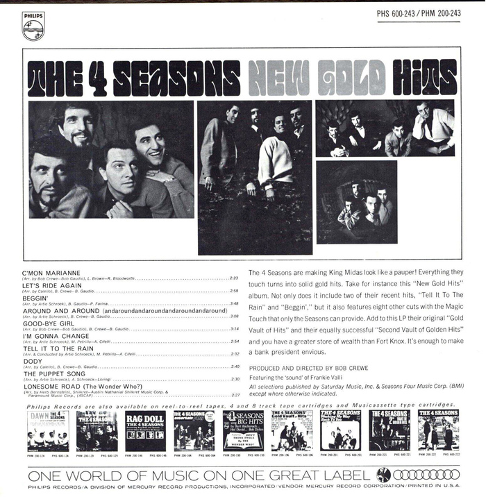 Back of US vinyl sleeve.