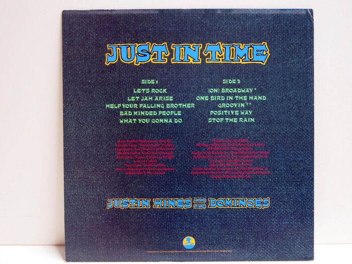 Justin Hinds and the Dominoes – Jezebel and Just In Time album art 6