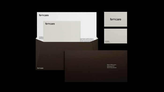 Femcare visual identity 2