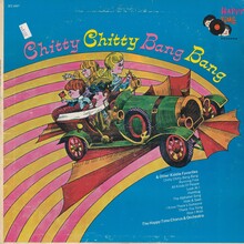 Happy Time Chorus and Orchestra – <cite>Chitty Chitty Bang Bang and Other Kiddie Favorites</cite> album art
