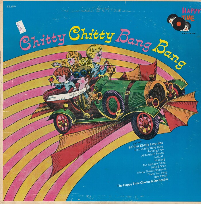 Happy Time Chorus and Orchestra – Chitty Chitty Bang Bang and Other Kiddie Favorites album art 1