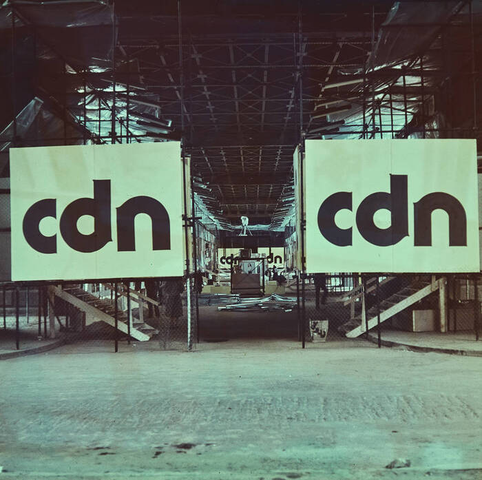 Exhibition CDN – Presentations of Young Art  under the Poniatowski Bridge, 1977 ©&nbsp;Zygmunt Rytka