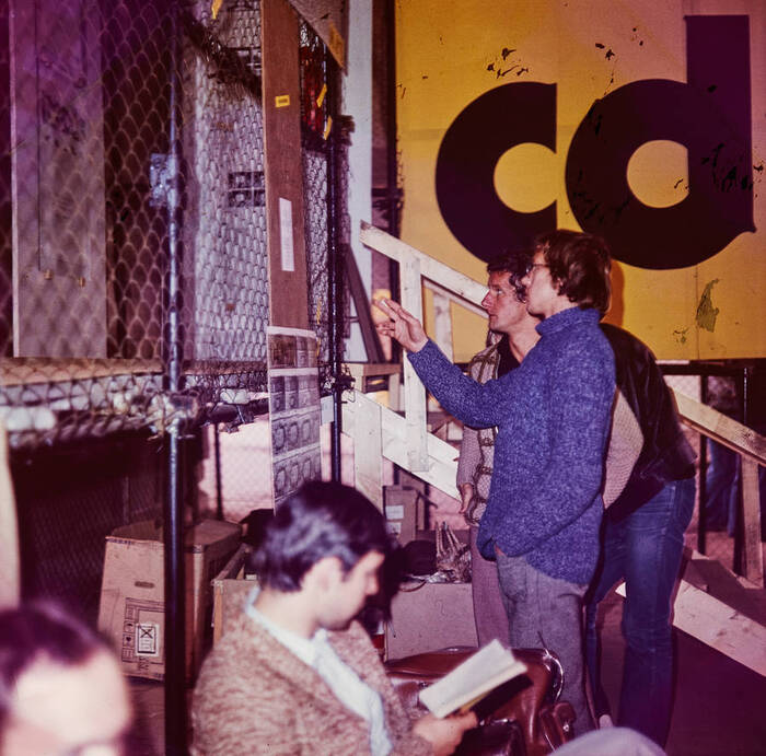 Exhibition CDN – Presentations of Young Art  under the Poniatowski Bridge, 1977 ©&nbsp;Zygmunt Rytka