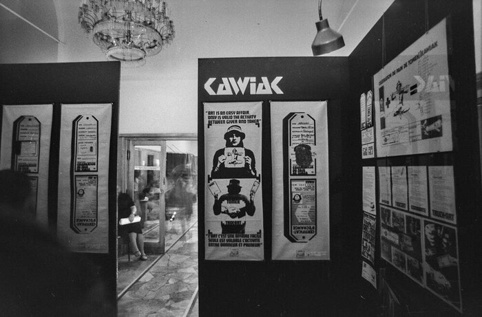 Exhibition Formy Aktywności Artystycznej, Galeria Współczesna, Warsaw, 1975 ©&nbsp;Zygmunt Rytka
