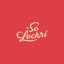 So Leckri branding and packaging