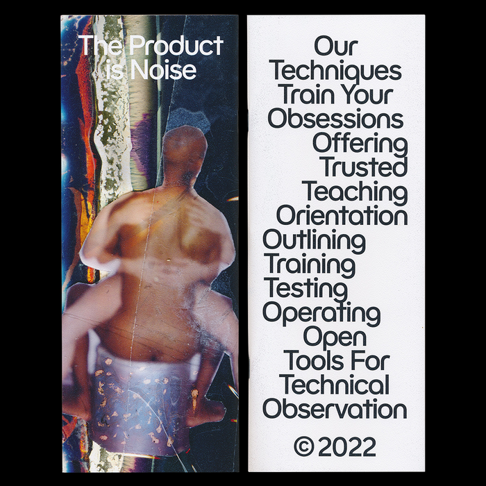 The Product is Noise booklet 1