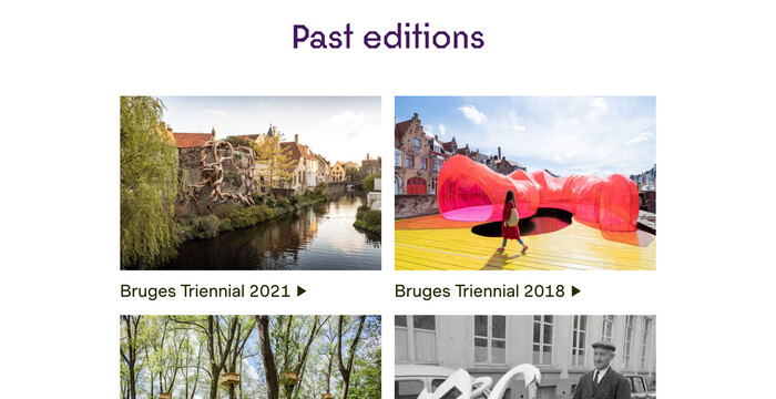 Triënnale Brugge website 4