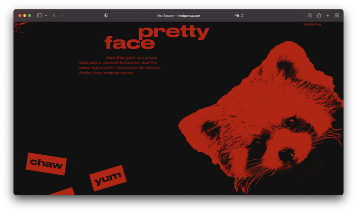 Red Panda website 5