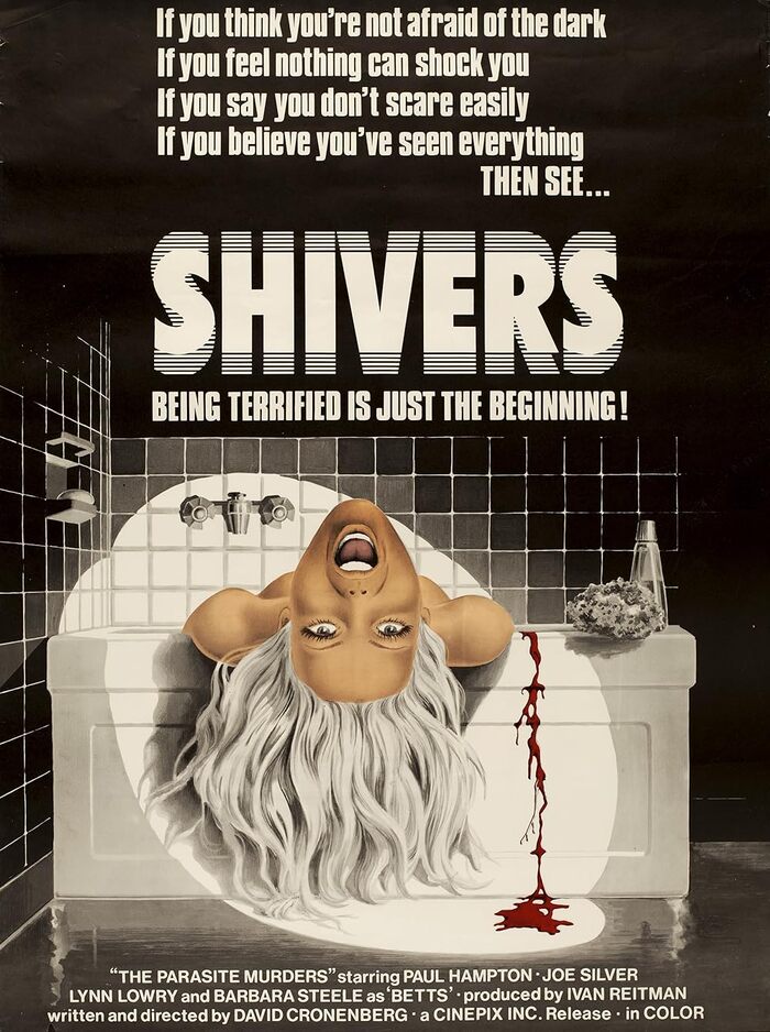 Shivers movie poster