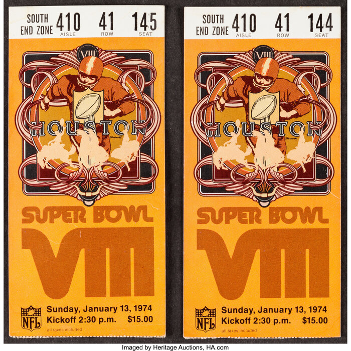Super Bowl VIII tickets