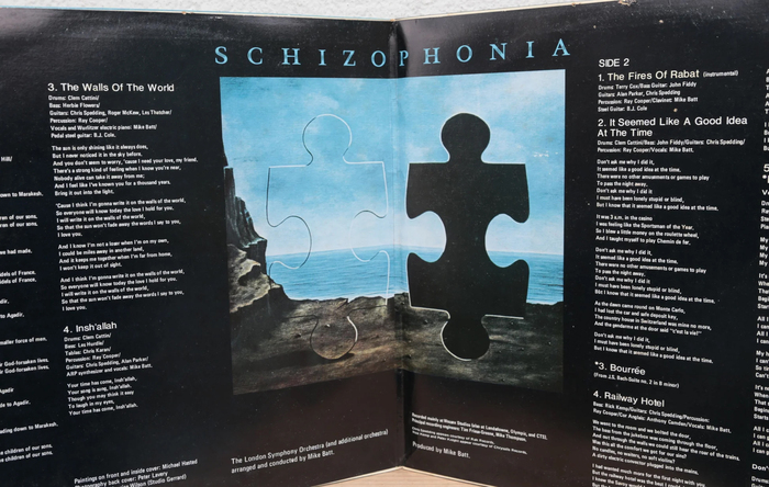Mike Batt with The London Symphony Orchestra – Schizophonia album art 2
