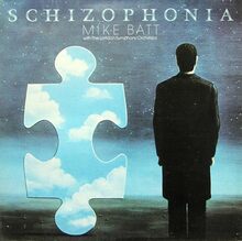 Mike Batt with <span>The London Symphony Orchestra – <cite>Schizophonia </cite>album art</span>