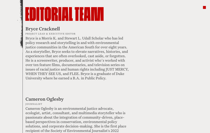 The Margin website 7