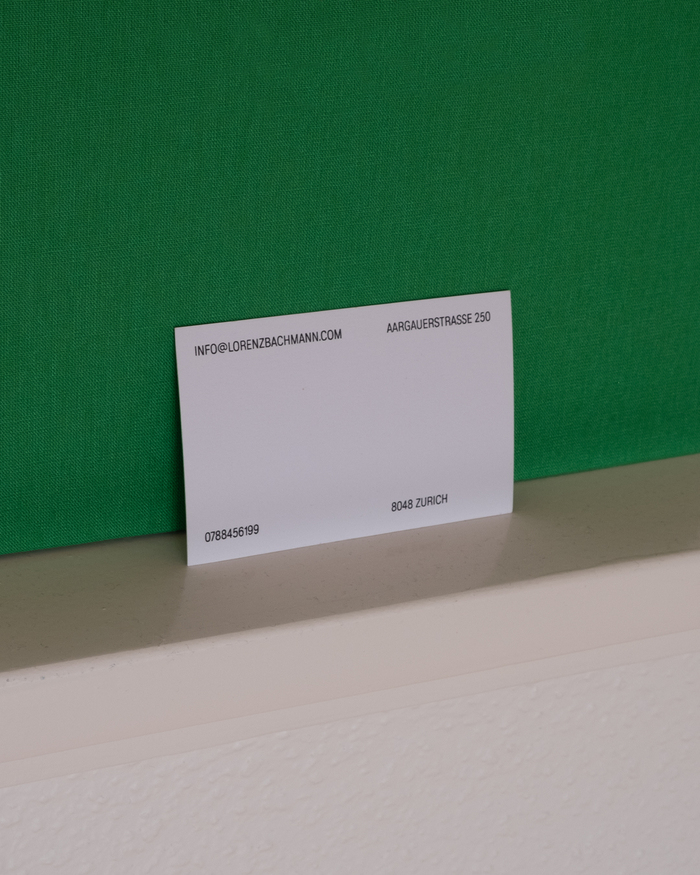 Lorenz Bachmann Architect stationery 7
