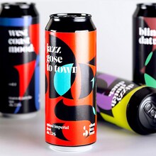 Silent Jazz Brewery packaging