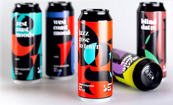 Silent Jazz Brewery packaging 2