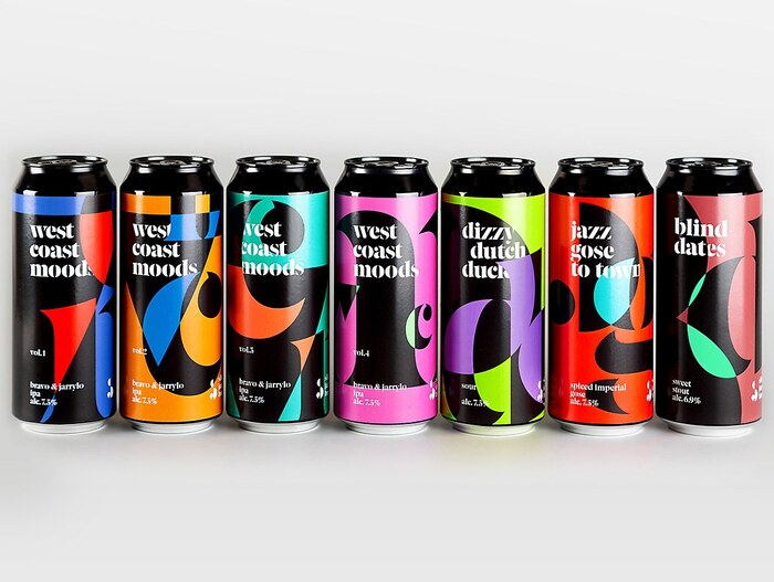 Silent Jazz Brewery packaging 4