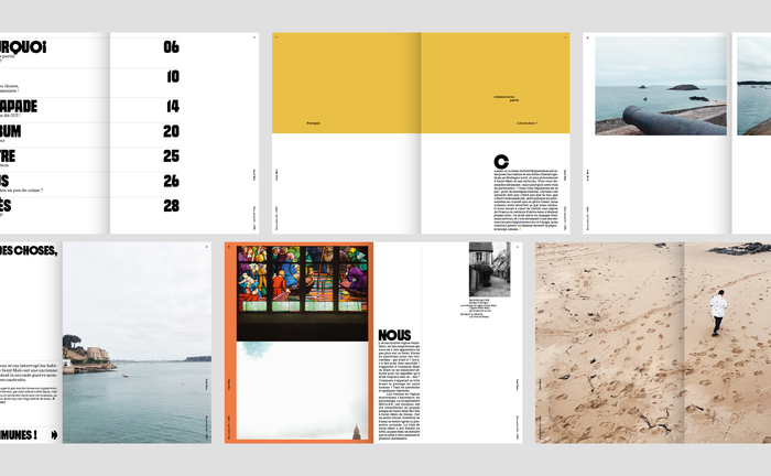 Layout, special magazine issue, Le Petit Hors-série Bonneuillois, n°1