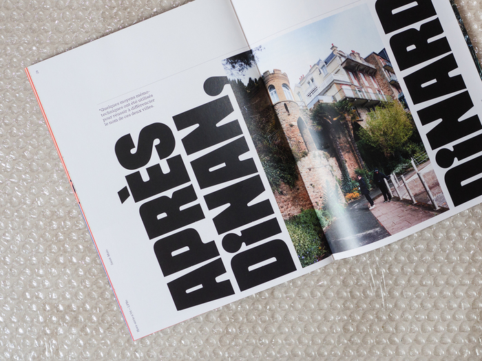 Double-page spread, special magazine issue, Le Petit Hors-série Bonneuillois, n°1