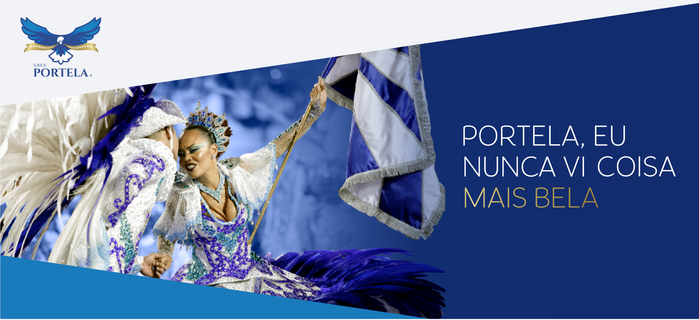Portela: traditional samba school of Rio de Janeiro. 1