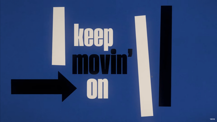 Sam Cooke – “Keep Movin’ On” lyrics video 1