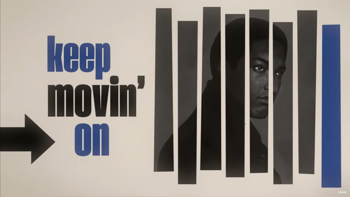 Sam Cooke – “Keep Movin’ On” lyrics video 4